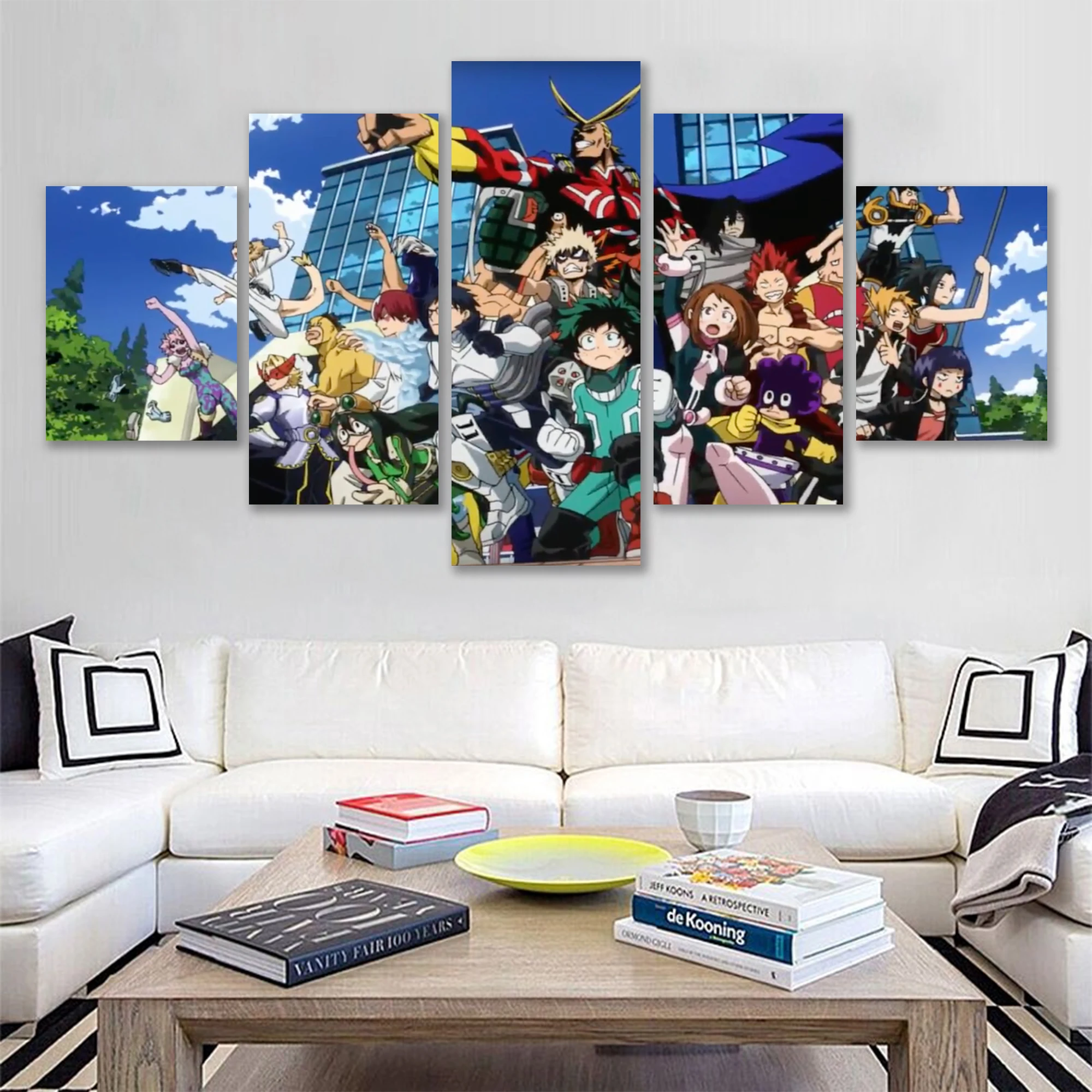 

Настенная картина из мультфильма «Моя геройская Академия», 5 шт.