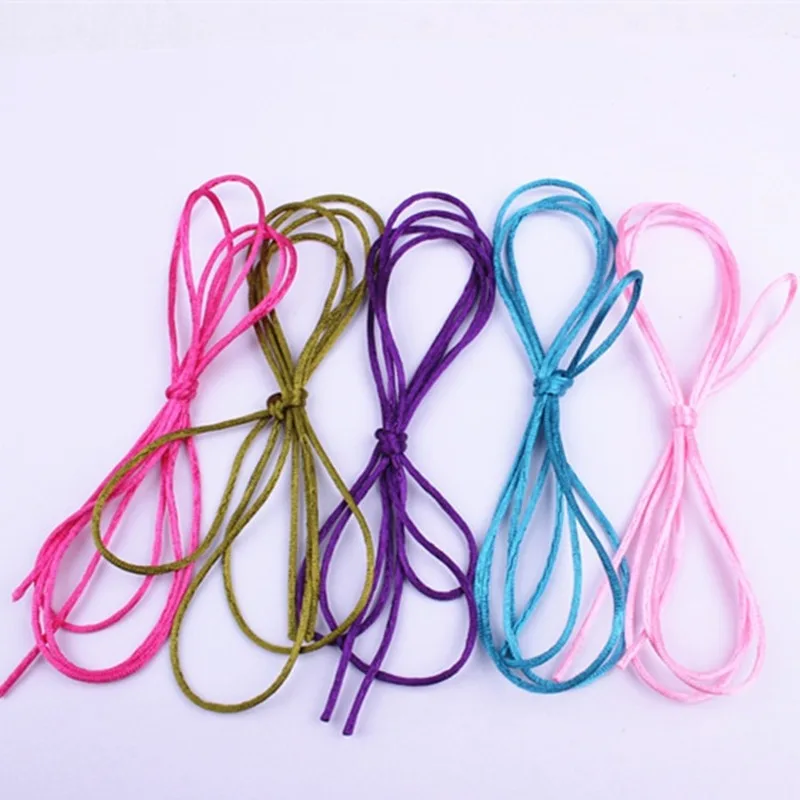 Шёлковый шнур для вязания волос плетеная повязка ювелирный дизайн аксессуары