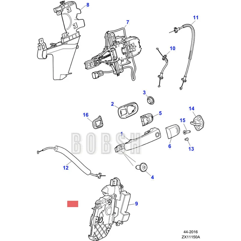 

Cable 2009ft ype fpa ceXF XJ lock machine outer cable pull door inner pull cable pull door lock pull cable open door pull cable