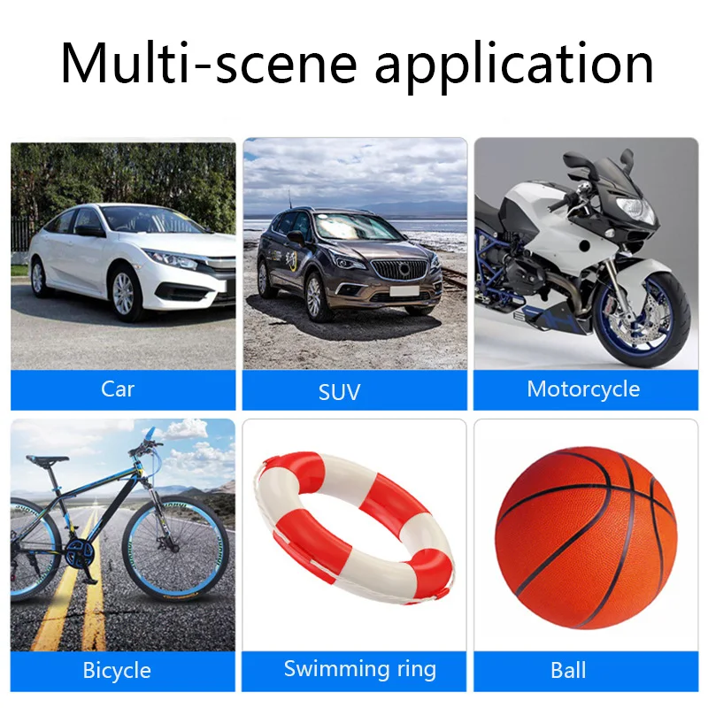 

Car Air Compressor Portable Electric Car Tire Inflator Pump Wireless Electric Air Pump For Car Bike Motorcycle Boat Bicycle Pump