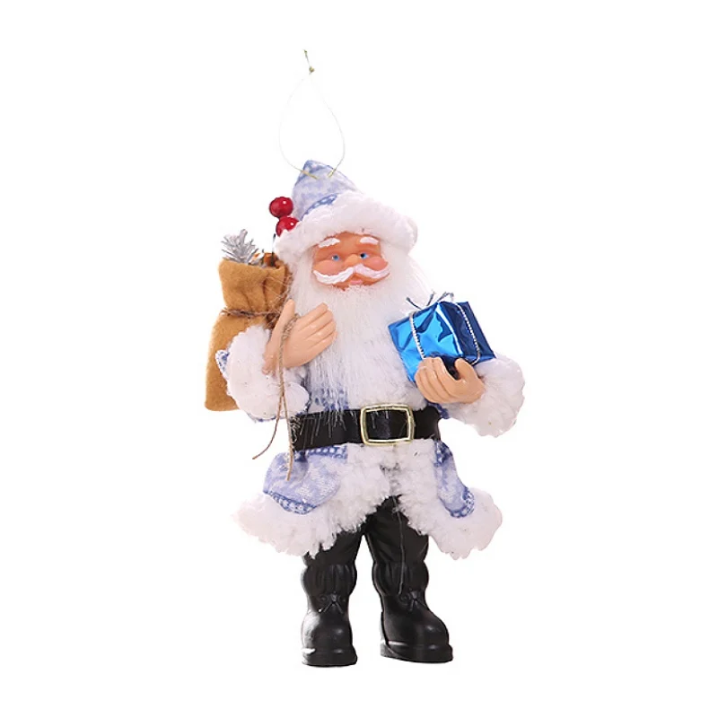 Кукла Санта-Клаус из смолы коллекция праздничных фигурок Рождественское