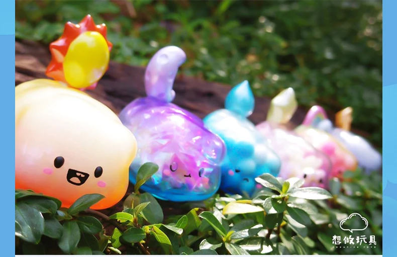 Подлинная YUME облачная детская глухая коробка яйцо ручная работа tide toy play doll милая
