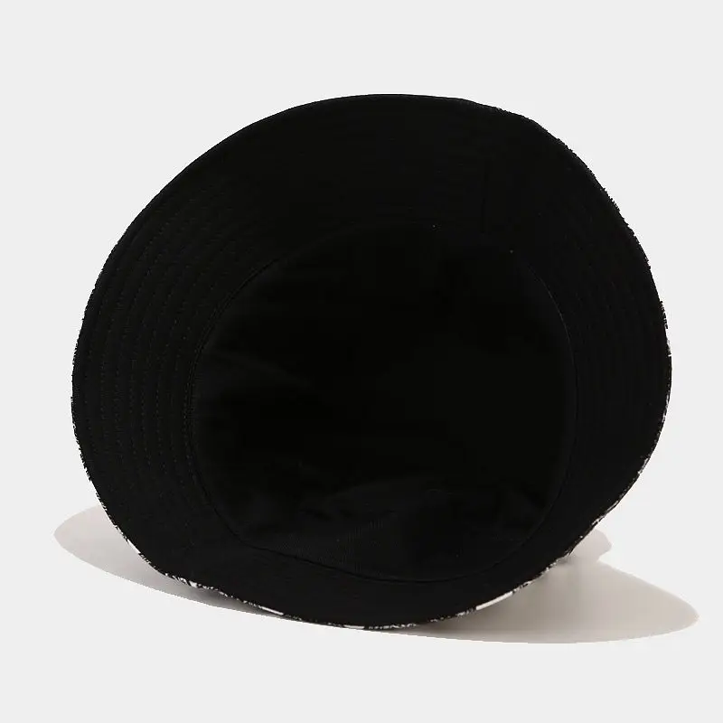 

Ldslyjr Cotton Plaid Print Bucket Hat Fisherman Hat Outdoor Travel Hat Sun Cap Hats for Men and Women 361