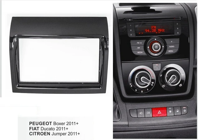 Автомобильная панель для установки радио Citroen Jumper реле Peugeot Boxer Fiat Ducato 2011 +