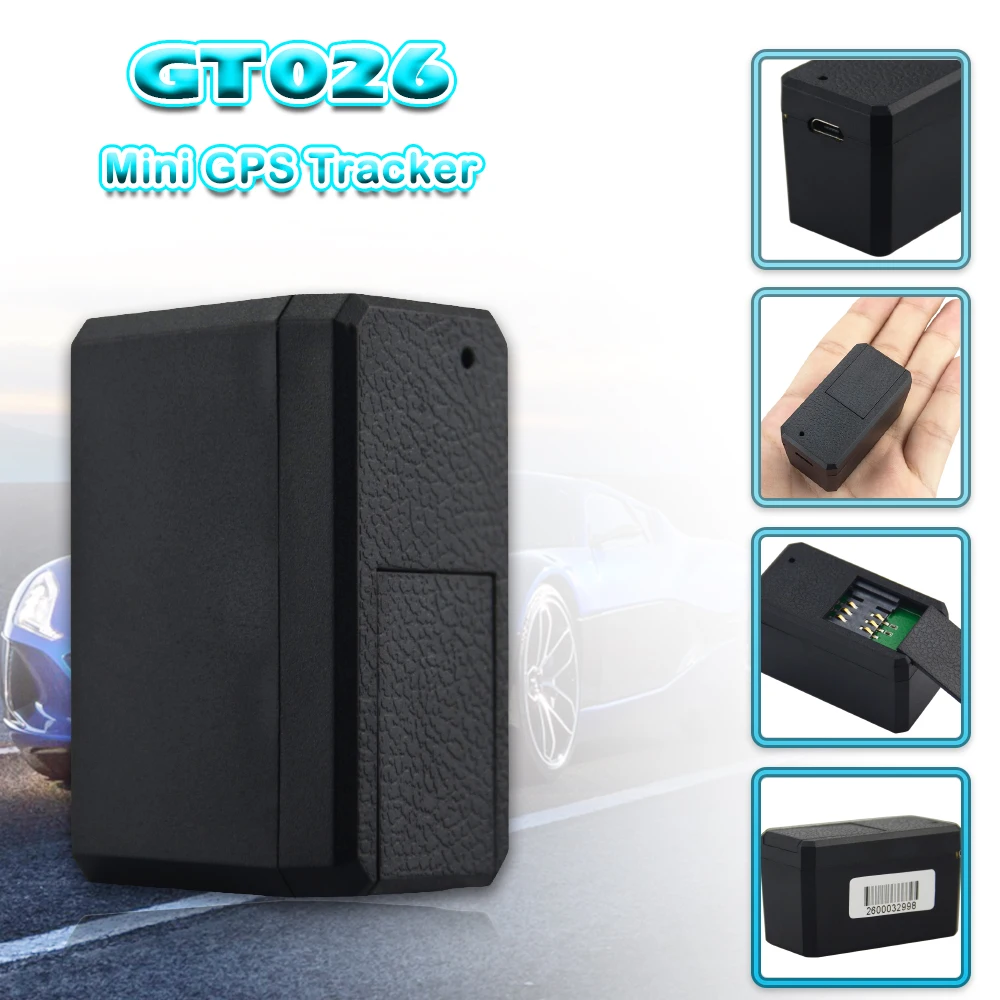 Многофункциональное магнитное устройство слежения GT026 мини gps трекер для