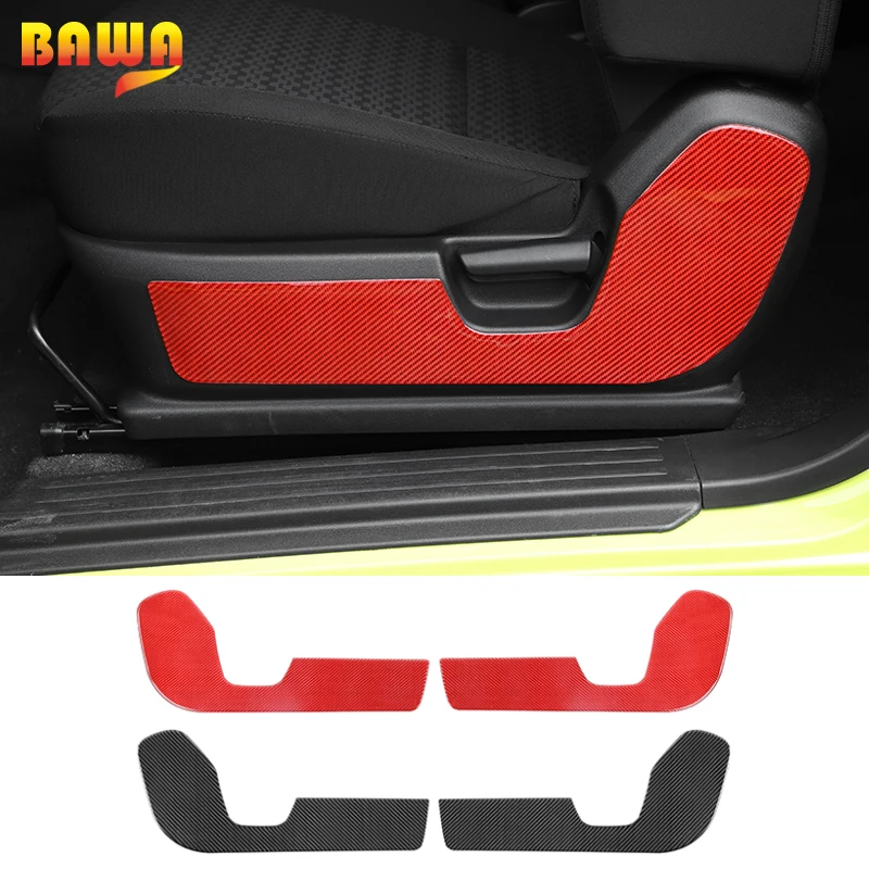 

BAWA Car Front Seat Side Panel Decoration Cover Trim Stickers Accessories For Suzuki Jimny 2019 2020 2021