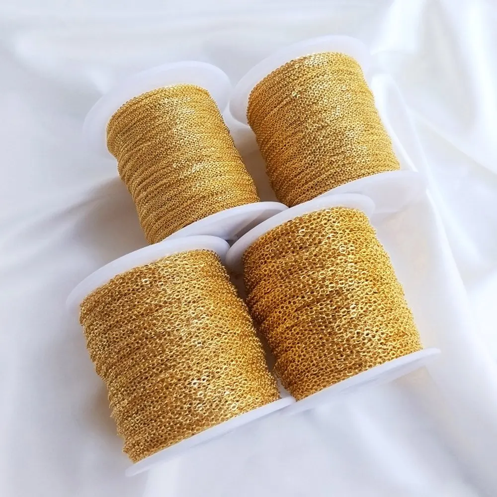 1 метр 925 Посеребренная цепочка с крестом ожерелье цепи браслет для ювелирных