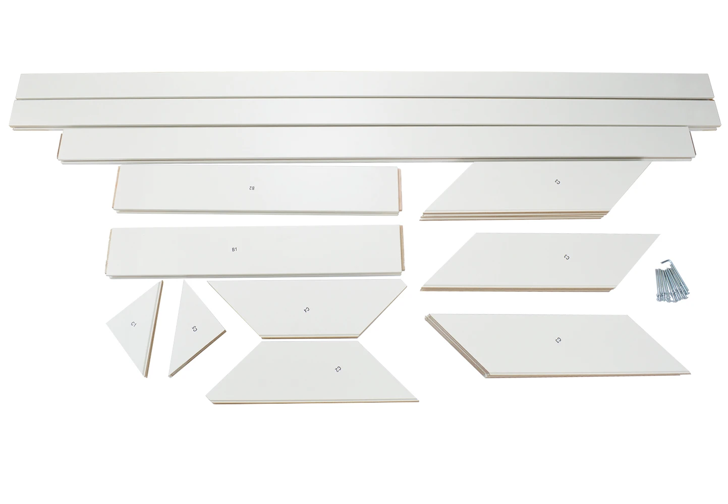 DIYHD Fish Bone V-образная раздвижная плита для амбара MDF однотонное ядро грунтованная