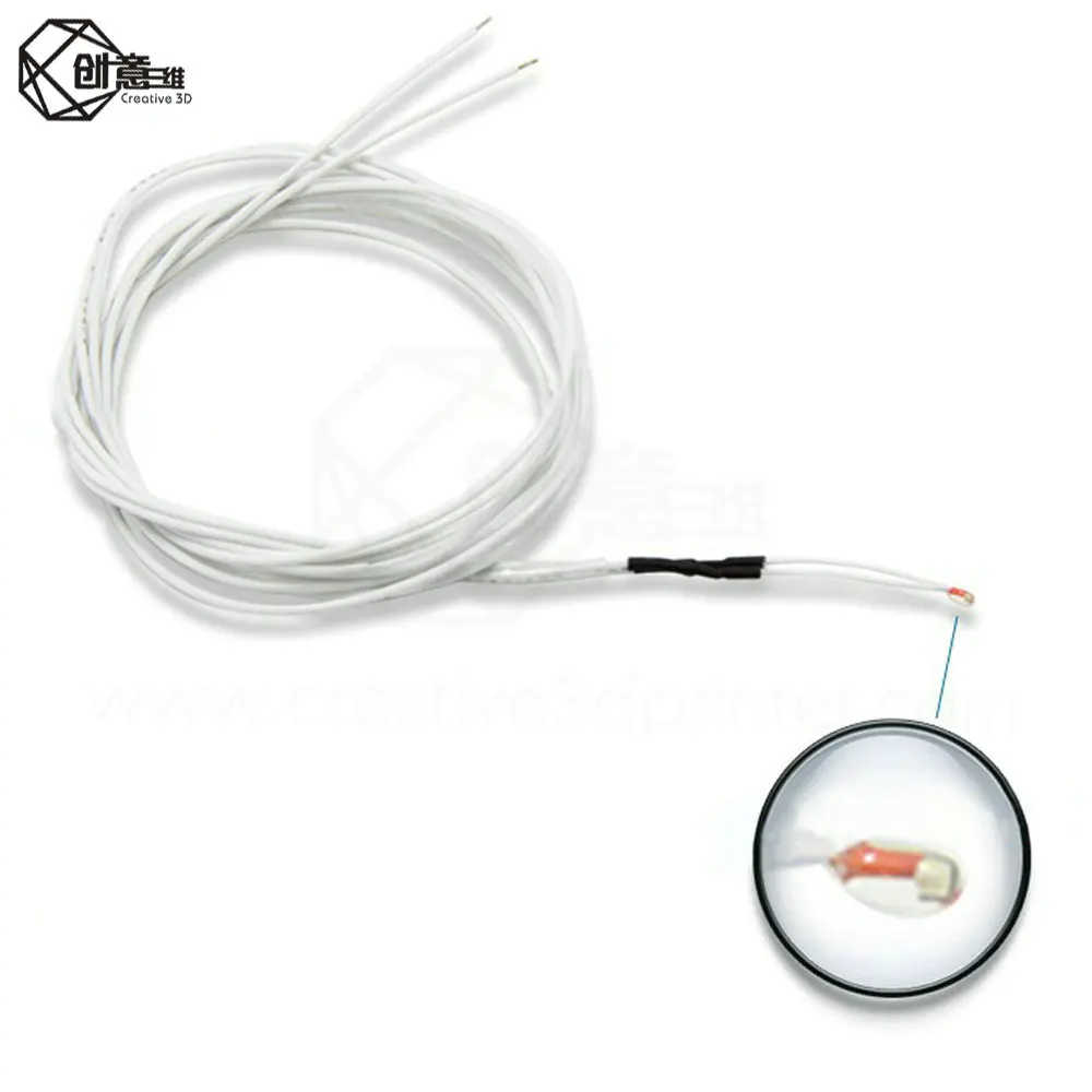 3 шт./компл. 100 к линии легко Установка 3D принтеры аксессуары Температура Сенсор