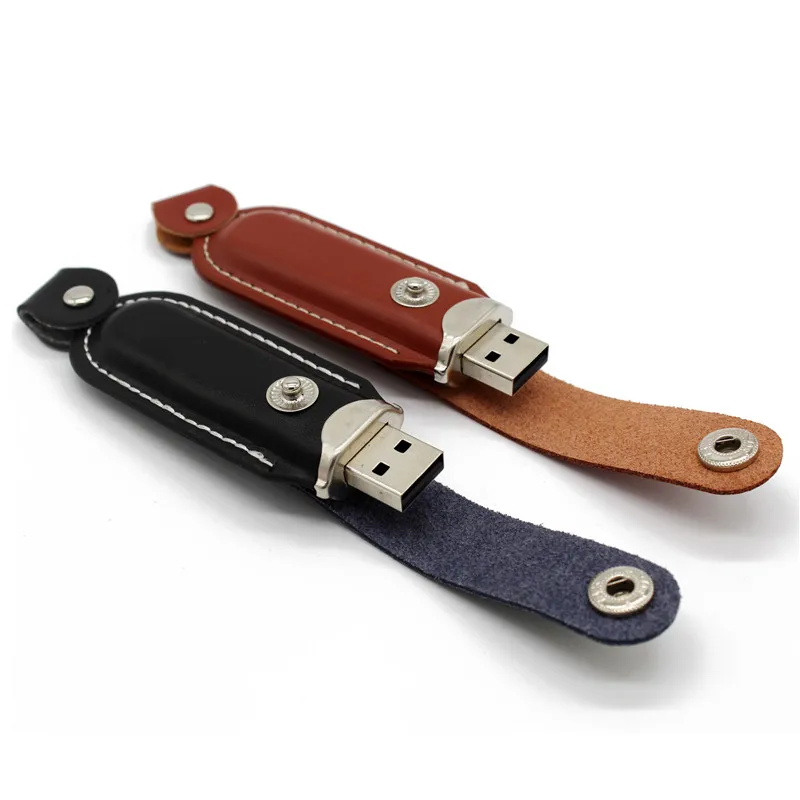 TEXT ME модный кожаный USB флеш-накопитель металлическая ручка Drive16GB 8GB 4GB карта памяти