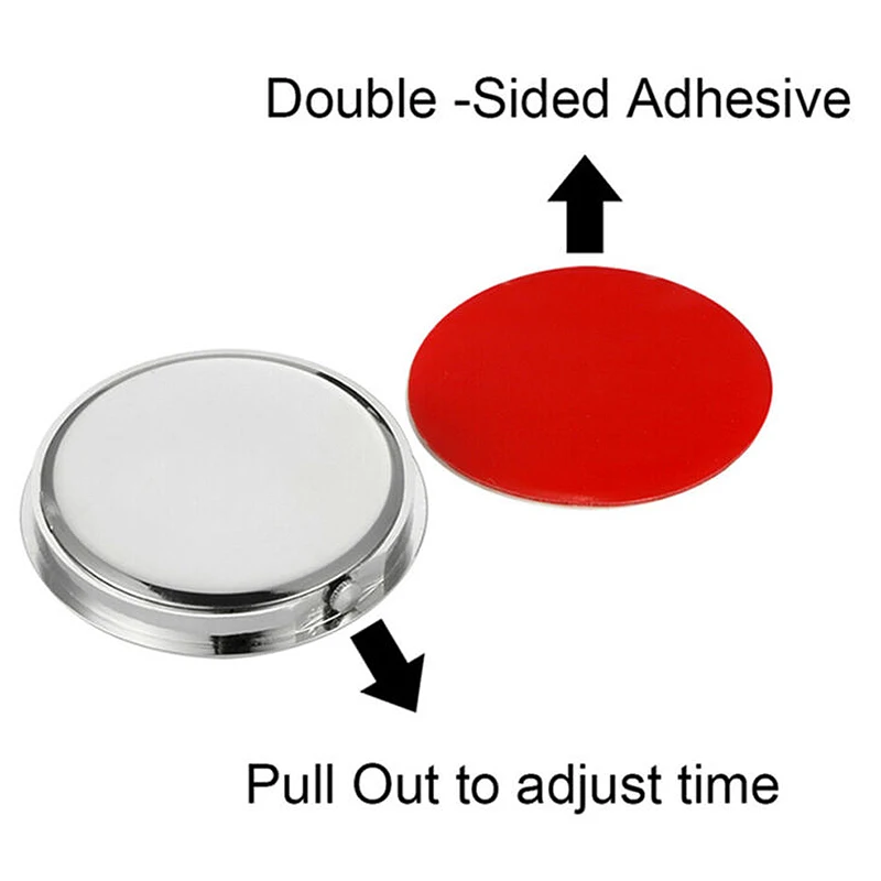 Автомобильные часы автомобильные светящиеся миниатюрные цифровые механика