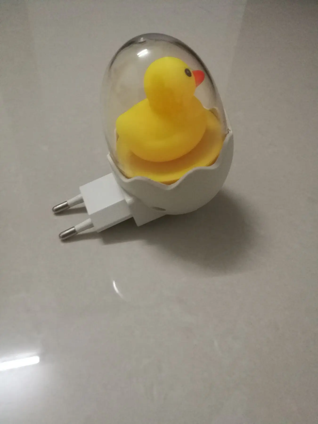 Маленький ночник с управлением светильник желтая утка для спальни кабинета