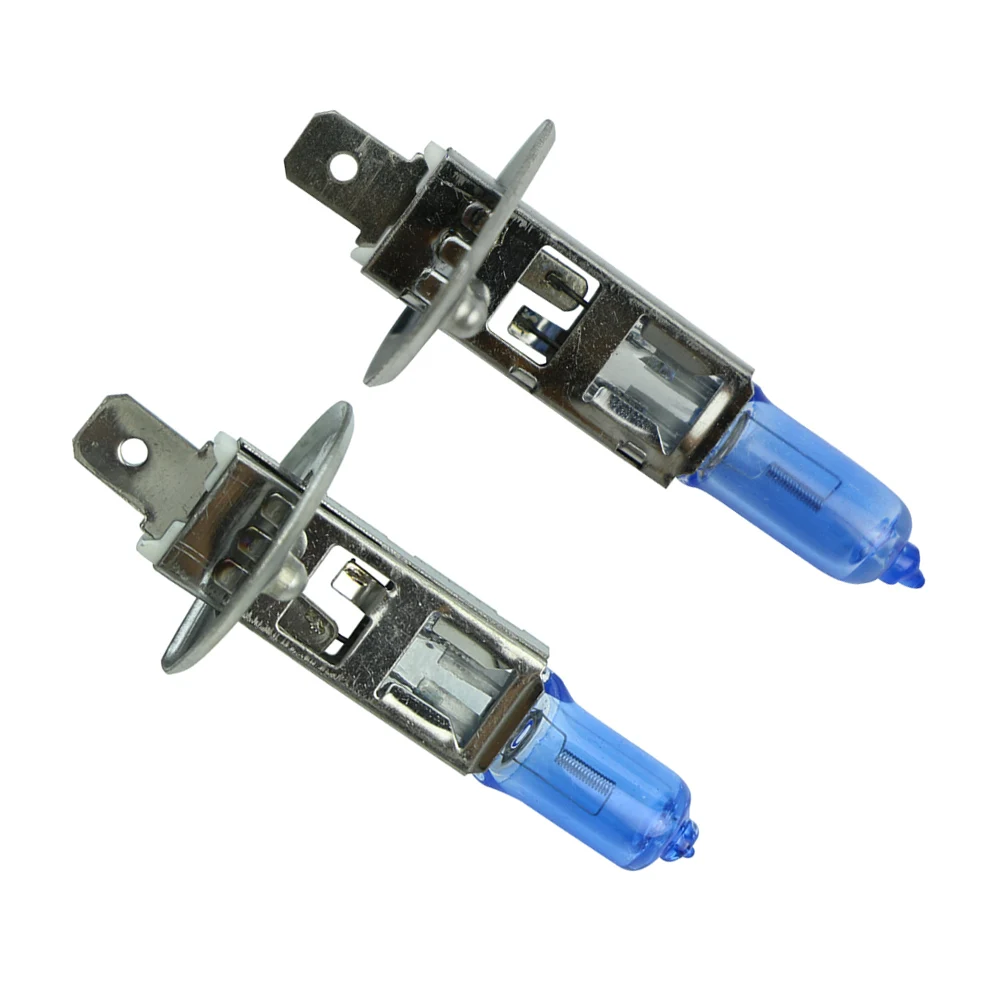 

2 ксеносветильник галогенные лампы H1 6000K 55 Вт 12 В