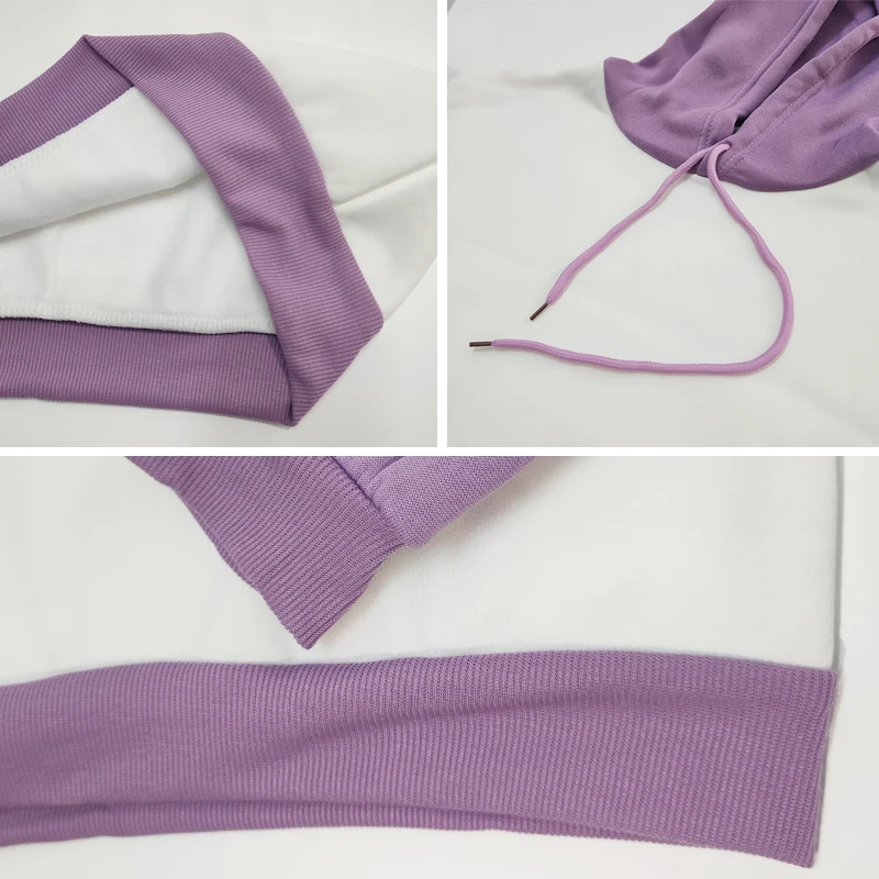 Kawaii Dinosaur Harajuku Cute Sweatshirts With Hoodies Fashion Women Casual Print Splicing Long Sleeve Casual Tops 2021 Winter