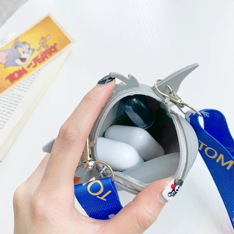 Креативный Мультфильм Аниме Кошелек для монет мягкий силикагель женские сумки