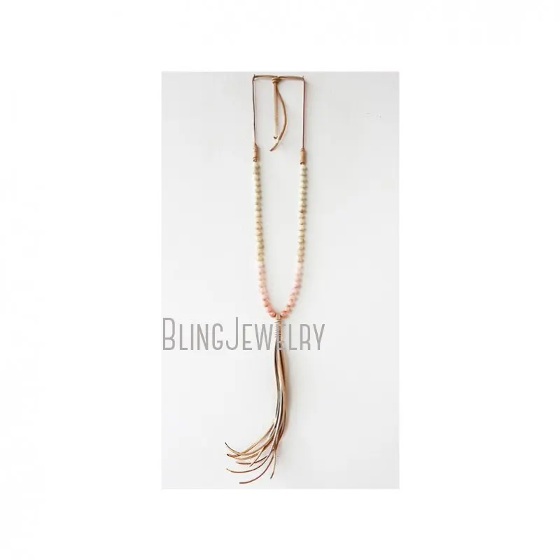 NM20827 органическое Элегантное ожерелье богемные пляжные ювелирные изделия с