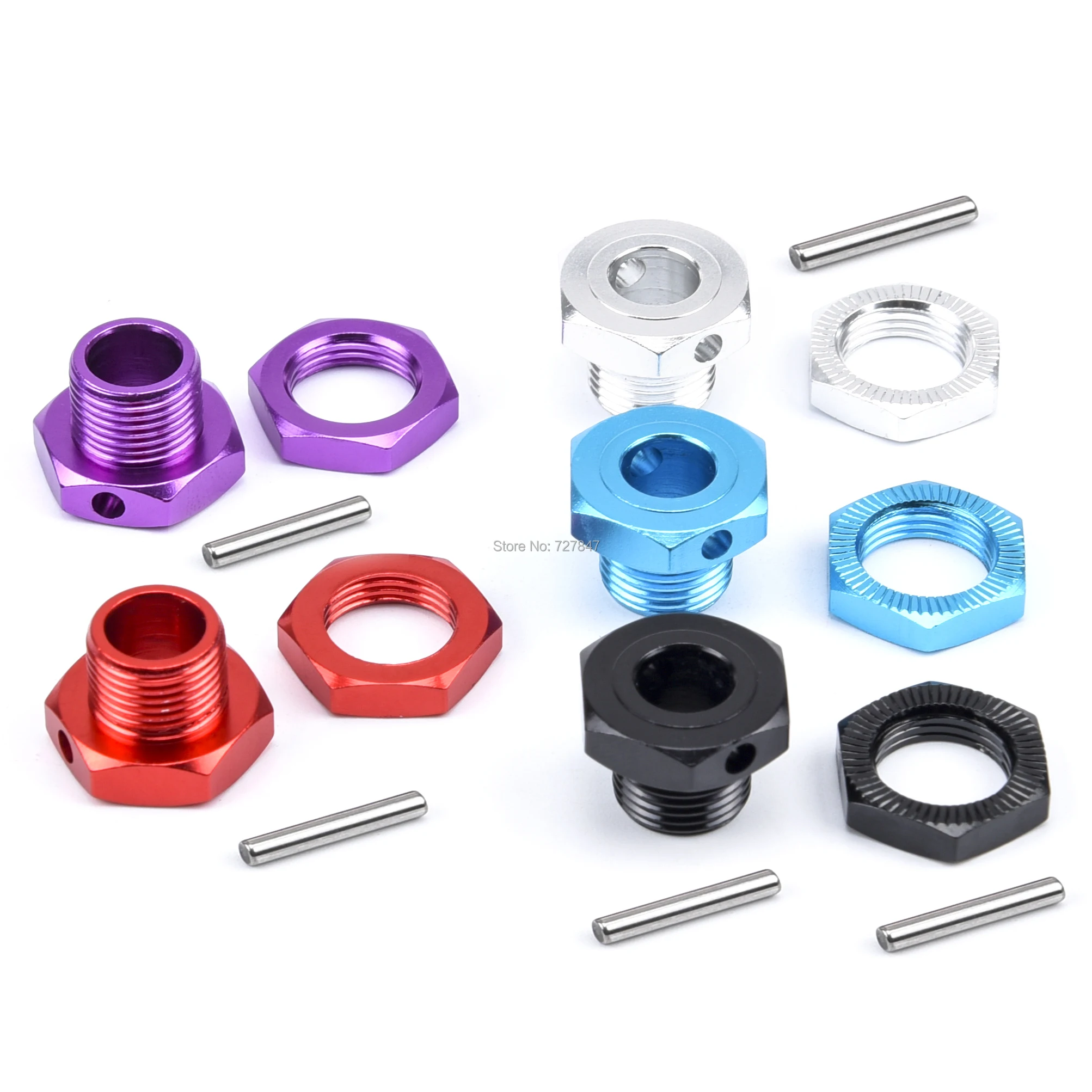 4 шт./лот шестигранная отвертка для колеса на радиоуправлении 17 мм муфта из