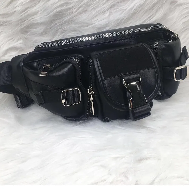 2020 Новый дизайнерский бренд нагрудные сумки для женщин клецки мотоциклетная