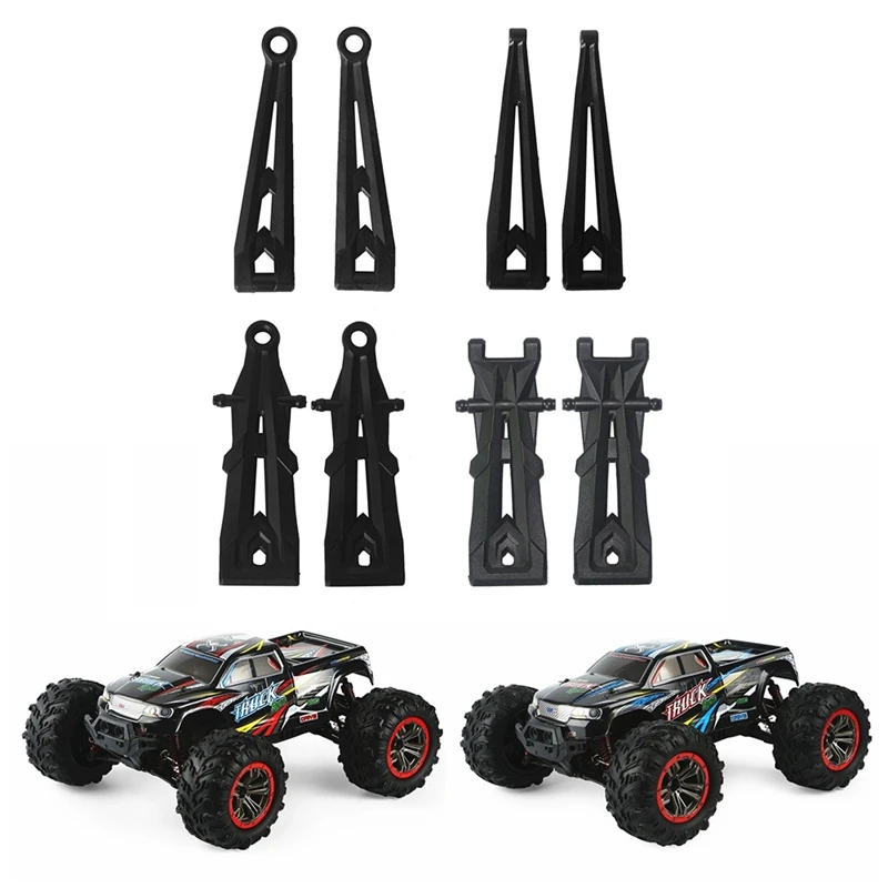 

for XLH Hosim 9125 RC Car 8 Pcs Front Rear Upper Lower Swing Suspension Arm Accessories