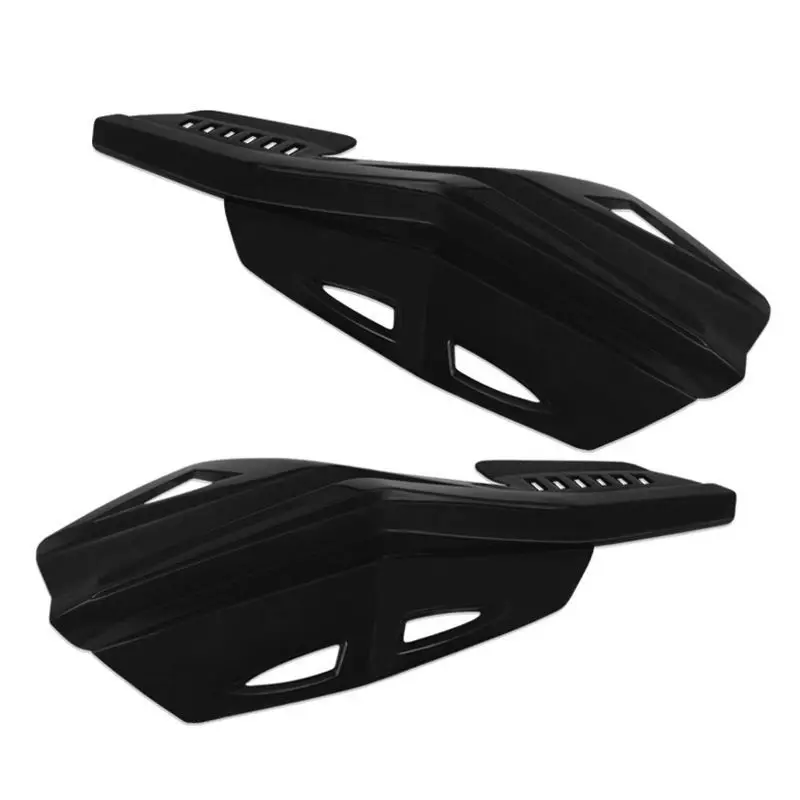 Мотоцикла Dirt Bike ATV Руль рук Защита для рук ручки защитное устройство защита от ветра мотоцикл рука гвардии Универсальный - Цвет: Черный