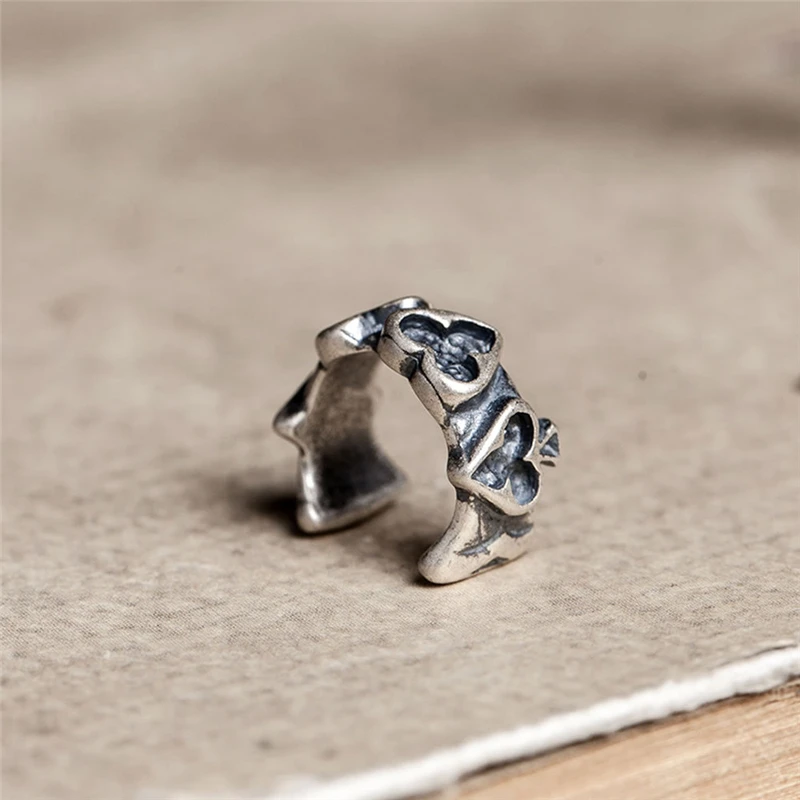 MKENDN стерлингового серебра 925 пробы персонализированные серьги-клипсы для