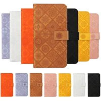 flip phone case for xiaomi mi 10t pro 10 lite redmi 9a 9c 8a 7a note 9s 8 pro embossed leather wallet book cover with lanyard