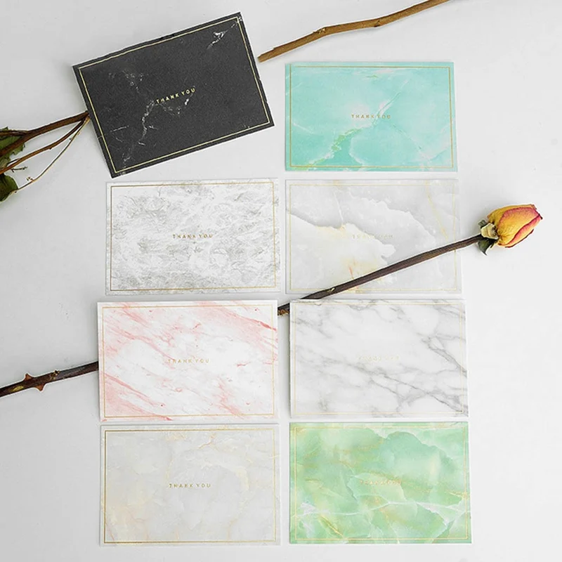 

Мини мраморная Золотая мини штампованная открытка простая творческая поздравительная открытка свадебные открытки Рождественская открытк...