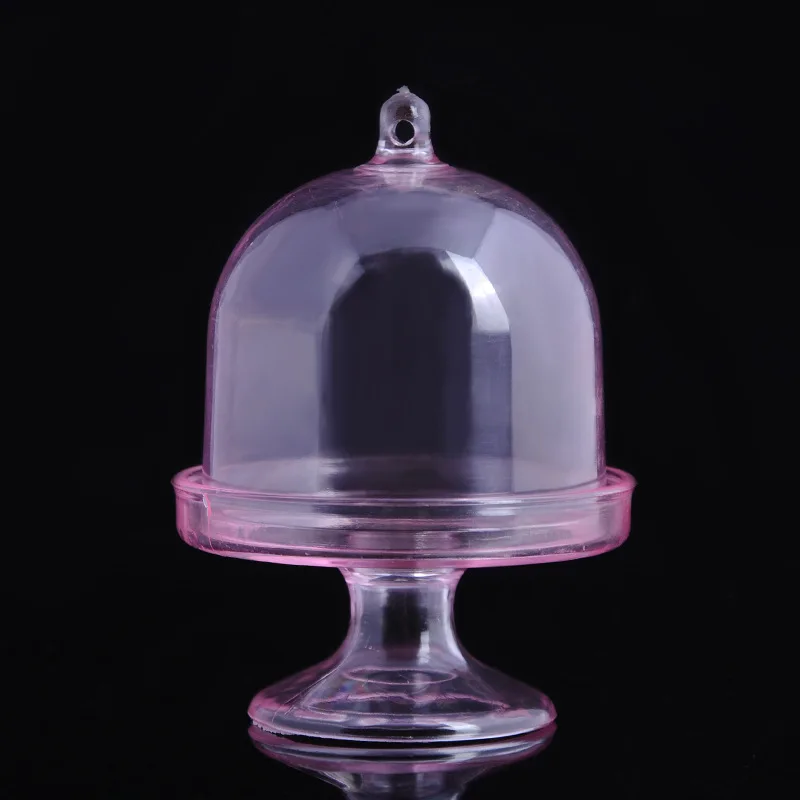

12pcs Transparent Plastic Tray Candy Box Packaging Chocolate Candy Box Baby Shower Wedding Kids Birthday Party Candy Gift Boxes