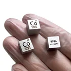 1 шт кобальтовый Металл 10 мм плотный куб Co 99.96% сбор образцов чистого элемента