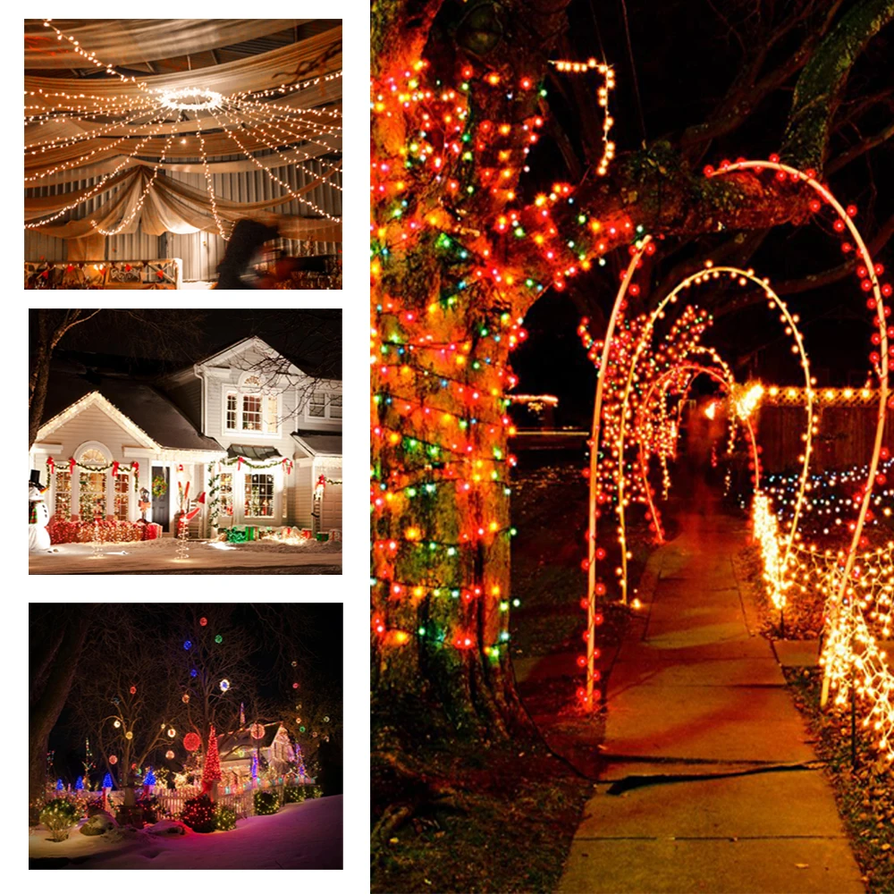 10 м гирлянды светодиодные светильник одежда для свадьбы дня рождения украшения