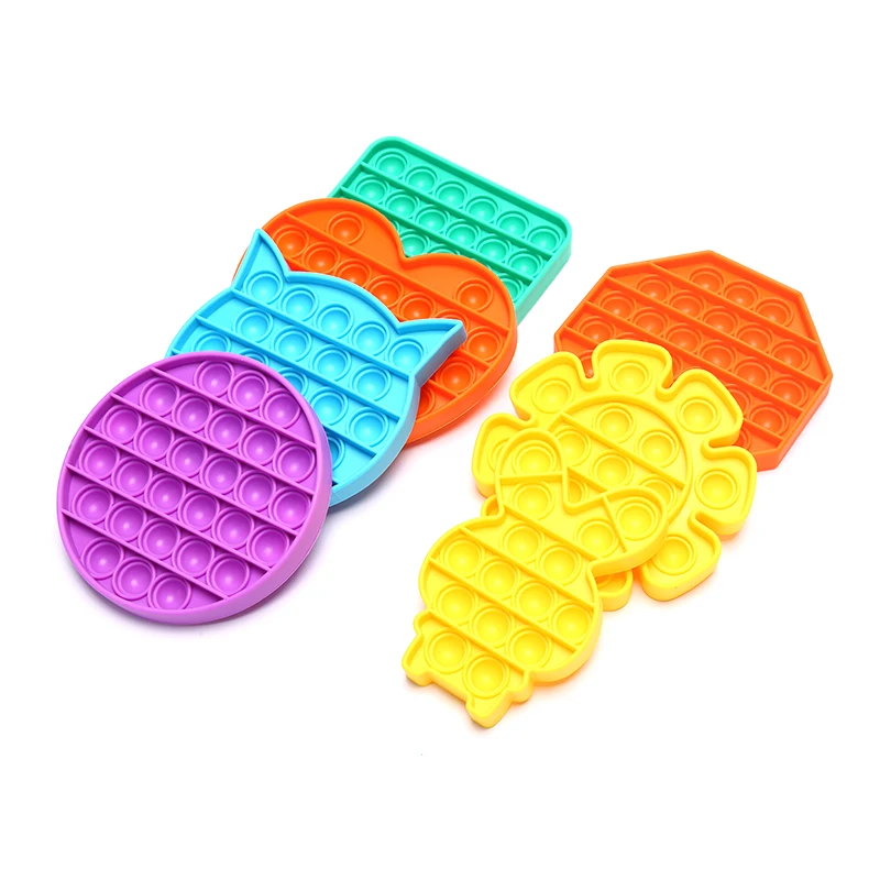 

1pc Push Pop Bubble Sensory Toy Stress Relief Special Needs Silent Classroom