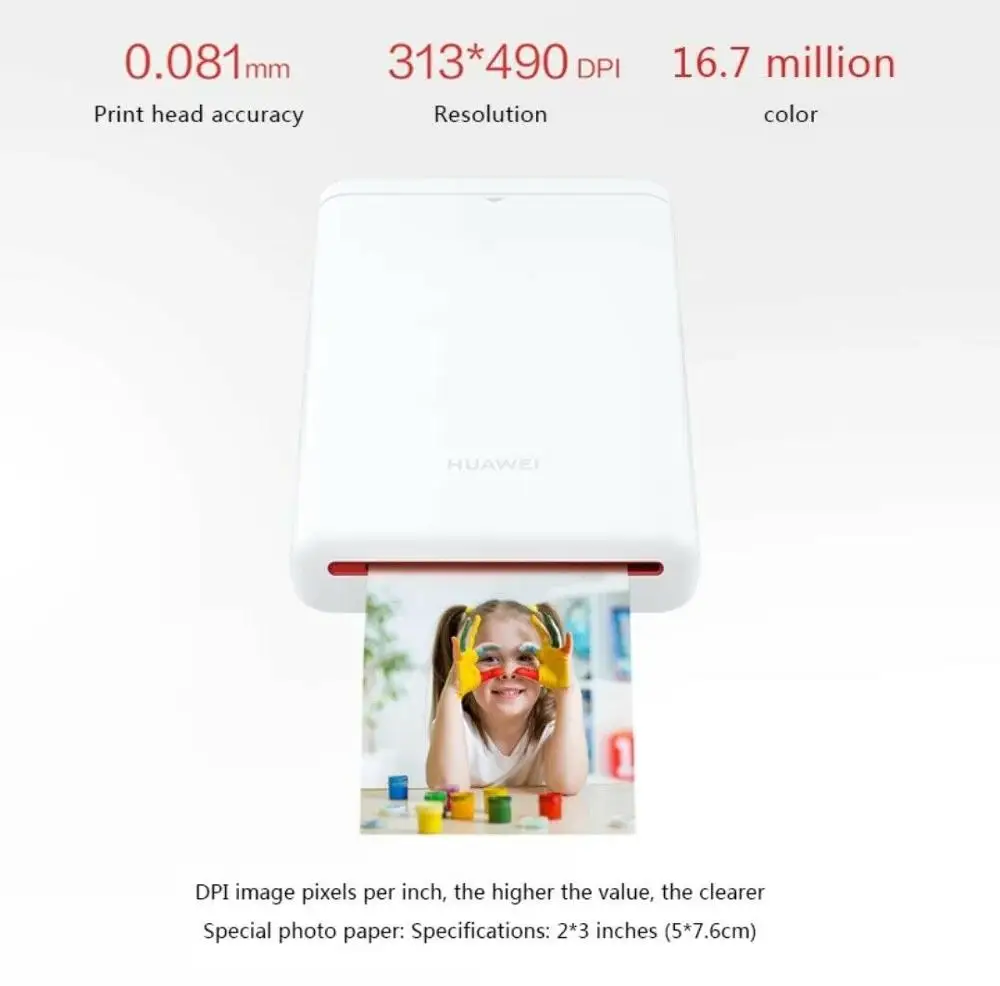 Карманный фотопринтер Huawei мини сделай сам фотопринтеры | Компьютеры и офис
