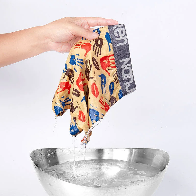 Boxers Men Boxer Underwear Cotton Man BoxerShort Breathable Printed Panties Flexible Boxer Male Shorts Comfortable Underpants