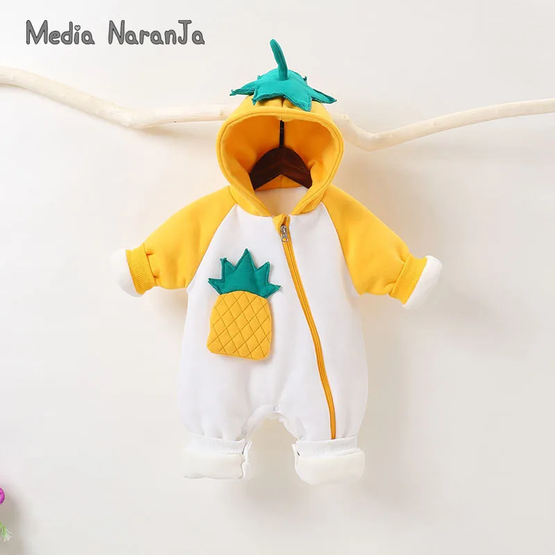 Одежда для малышей комбинезоны сезон осень комбинезон на молнии с изображением