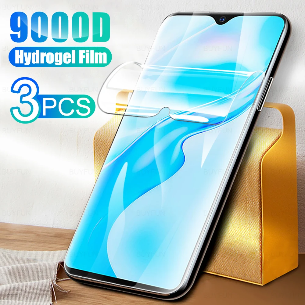 

Мягкая Гидрогелевая пленка с полным покрытием для VIVO Y1S, 3 шт., Защита экрана для VI VO Y1 S, Y 1 S, 6,22 дюйма, 1929, Защитная пленка для телефона, не стекл...