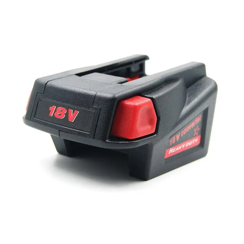 

Переходник для аккумулятора с USB-портом для зарядки Li-Ion аккумуляторов Milwaukee M18 18 в Milwaukee V18 48-11-1830