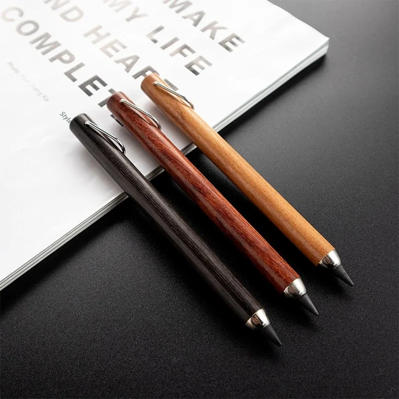 

Without Ink Unlimited Writing Environmentally Friendly Business Signature Pen Office Stationery Pencil Wooden Eternal Pencil