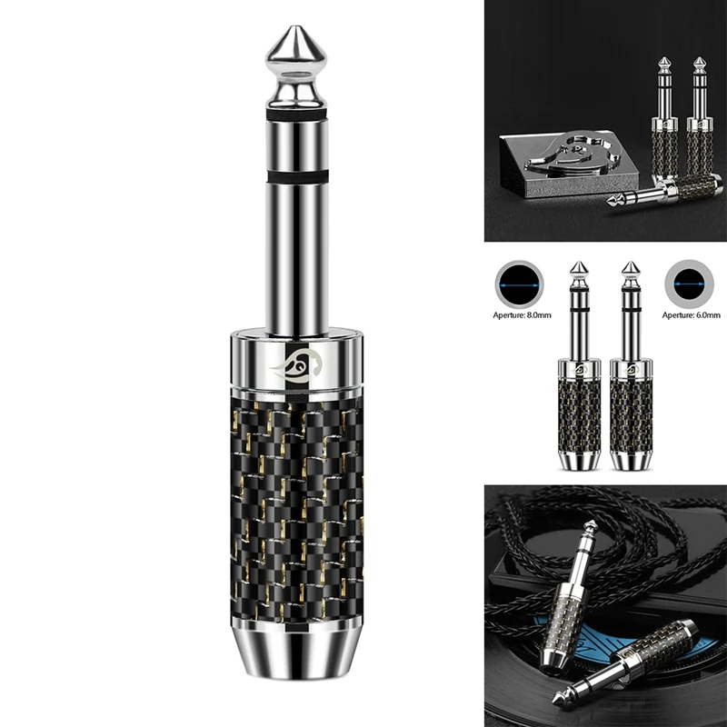 Лучшие предложения 6 35 мм 3 полюс стерео аудиоразъём на наушники затычки в