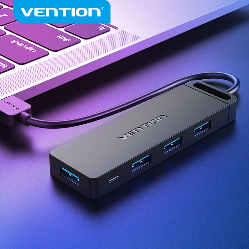 Vention usb хаб 3 0 концентратор USB 2 Мульти сплиттер адаптер 4 порта s скорость с порт