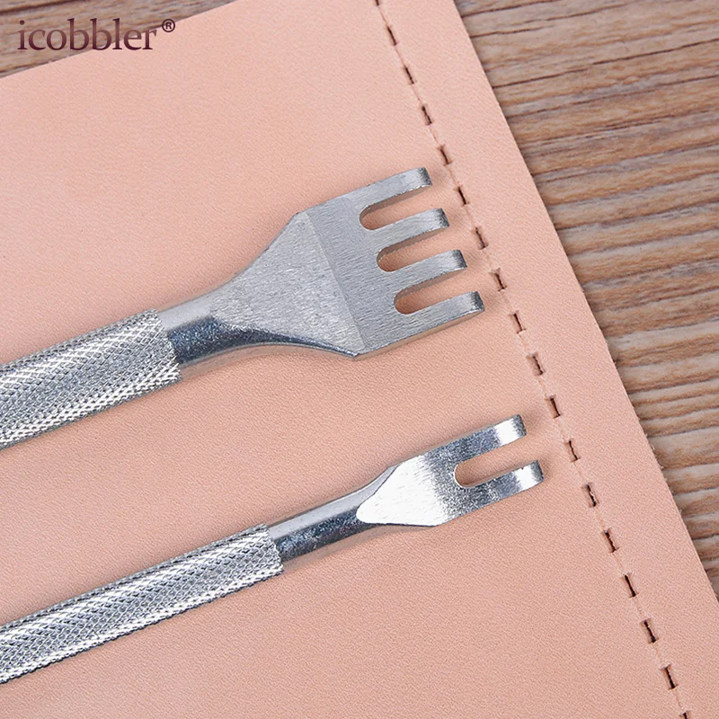 Новинка сделай сам кожевенное Ремесло 2 5/3 мм крепкий стальной профессиональный