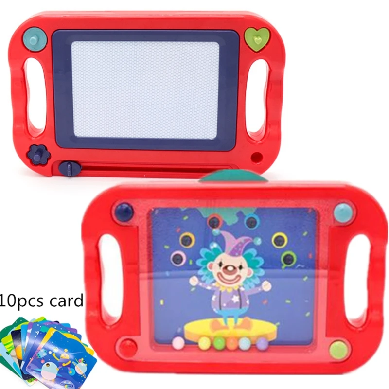 

Magnetic Drawing Board,Magnetic Erasable Doodle Writing Pad,Double Sided