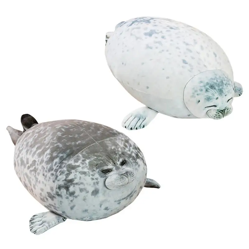 

60cm Cute Sea Lion Shaped Plush Toys Pillow Soft Stuffed Animals Seal Plush Pillows for Window Decoration Sofa Bedside