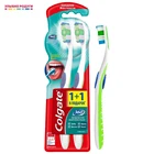 Зубная щетка Colgate средней жесткости 1шт + 1шт бесплатно