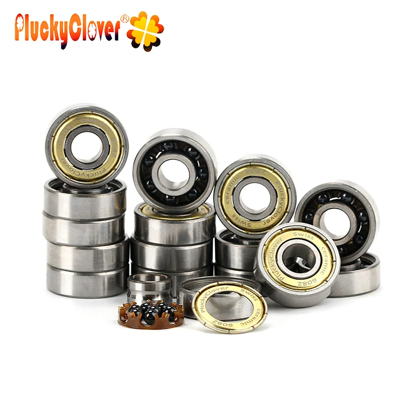 1 шт. Керамический шарикоподшипник PluckyClover Swiss Speed 7 608 Slalom роликовый