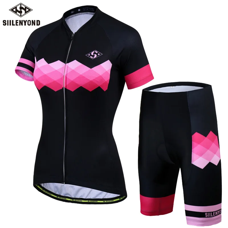 

SIILENYOND summer new cycling suit women's wear cycling ladies