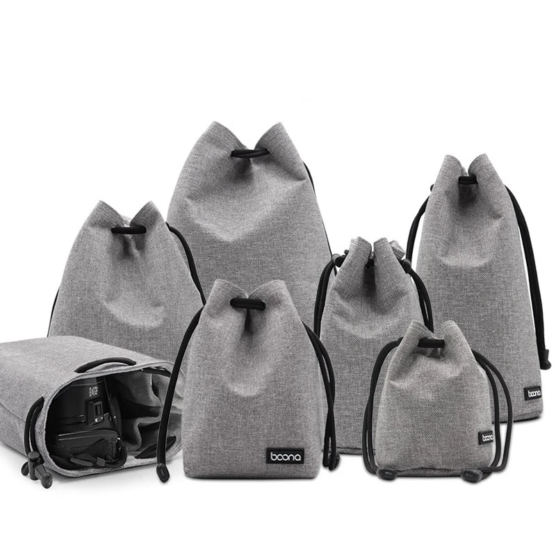 Водонепроницаемый Мягкий чехол из ткани Оксфорд для зеркальной камеры DSLR