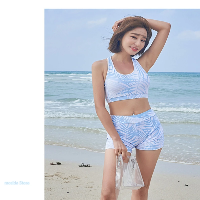

New swimsuit fashion sexy split swimsuit female three-piece suit was thin cover belly Korean swimsuit