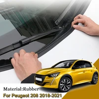 diy car seal strip windshied spoiler filler protect edge weatherstrip strips sticker accessories for peugeot 208 e 208 2018 2021