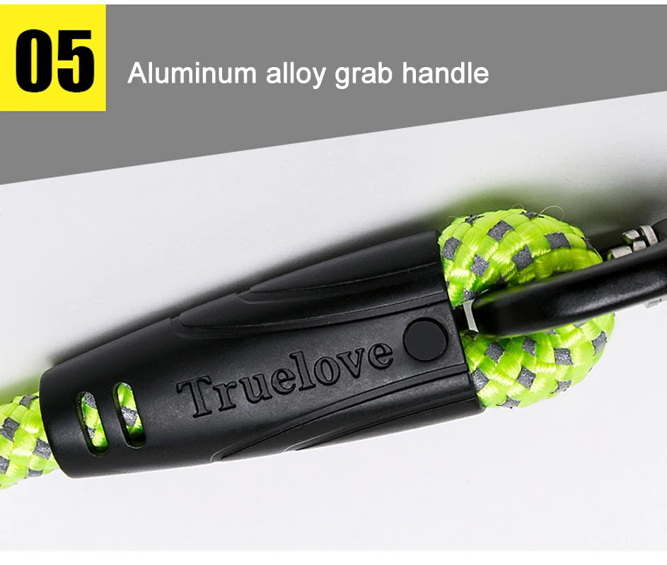 TrueLove Dog Leash Reflective Material Is Woven Into The Round Rope Suitable for large and medium dogs Walking climbing TLL2571