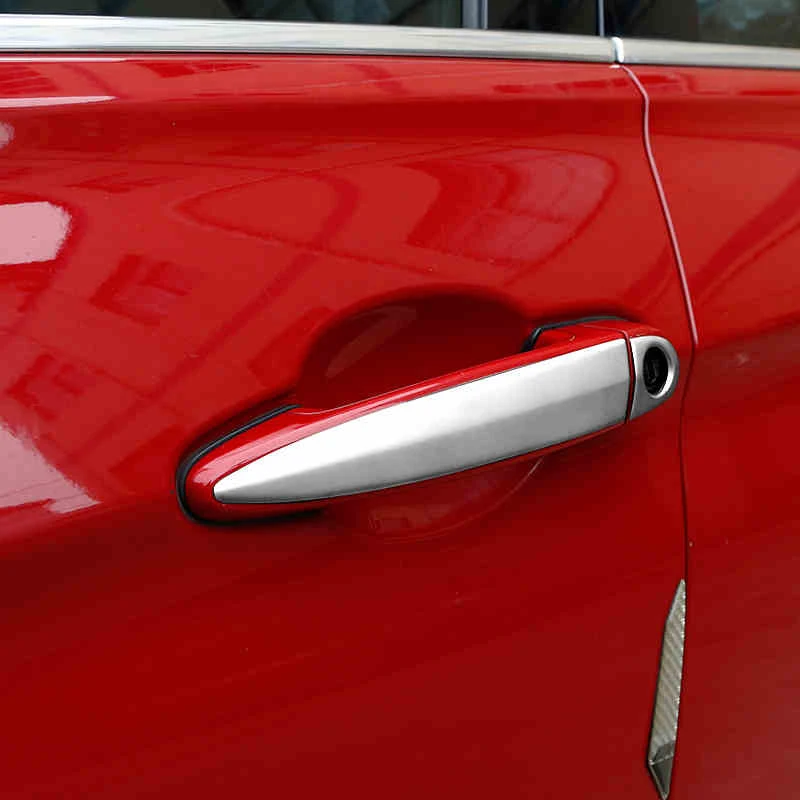 

Chrome Car Styling Door Handle Cover Strip 3D Trim Fit for BMW 1 3 4 Series X1 X3 X4 X5 X6 F20 F30 F31 F35 E84 F25 F26 E70 E71